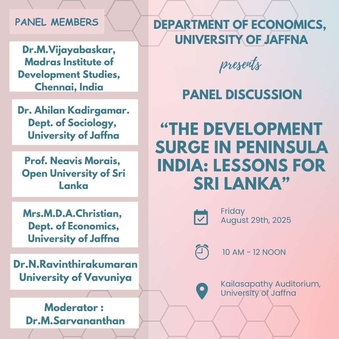 Panel Discussion Flyer